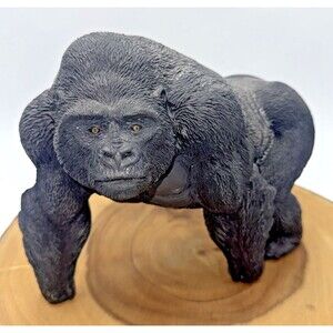 Vintage ERTL Silverback Gorilla Large/Heavy Animal Figure Wilds of Africa Series